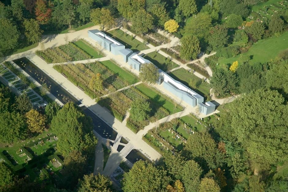 Asbestemmingsgebied de Nieuwe Ooster begraafplaats en crematorium