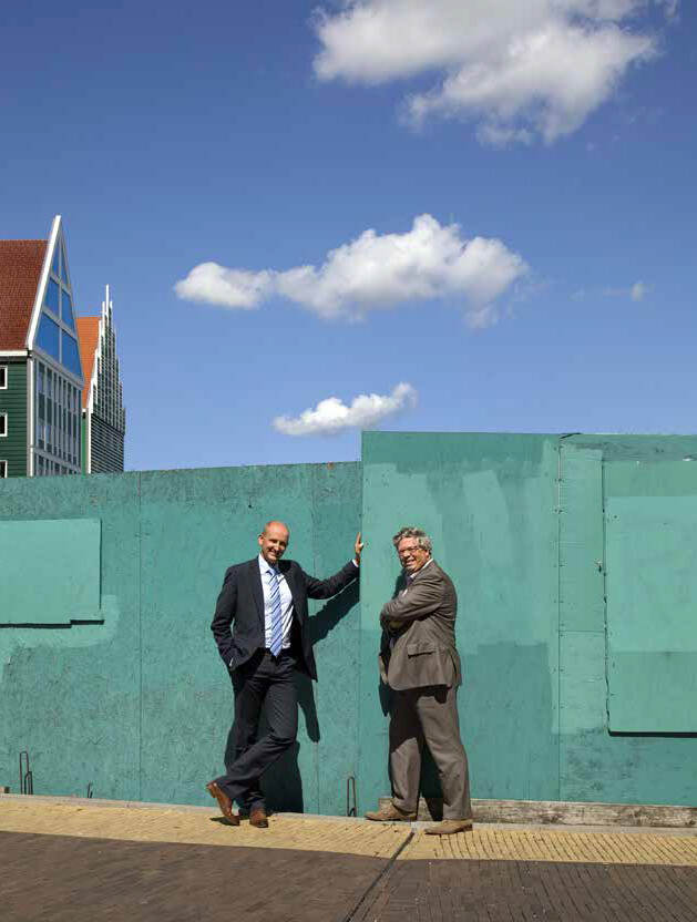 Bob van Twisk en Robert Linnekamp (gemeente Zaanstad)