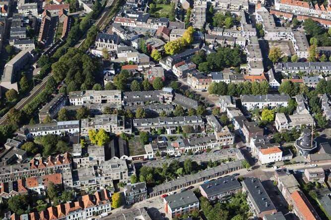 Luchtfoto Station Klarendal